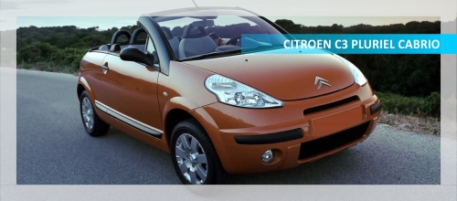 Car Rental Split Zagreb - Citroen C3 Pluriel Cabrio